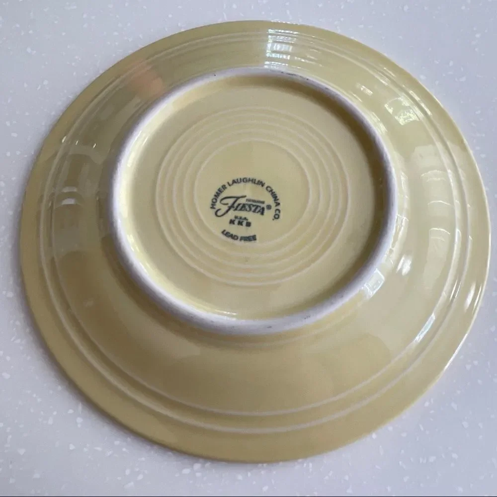 Fiesta 7 inch salad plate in sunflower